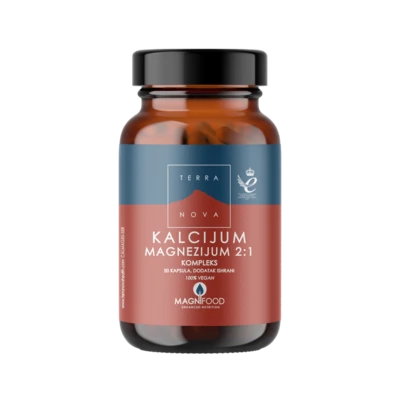 Terranova Kalcijum Magnezijum 2:1 kompleks 50 kapsula