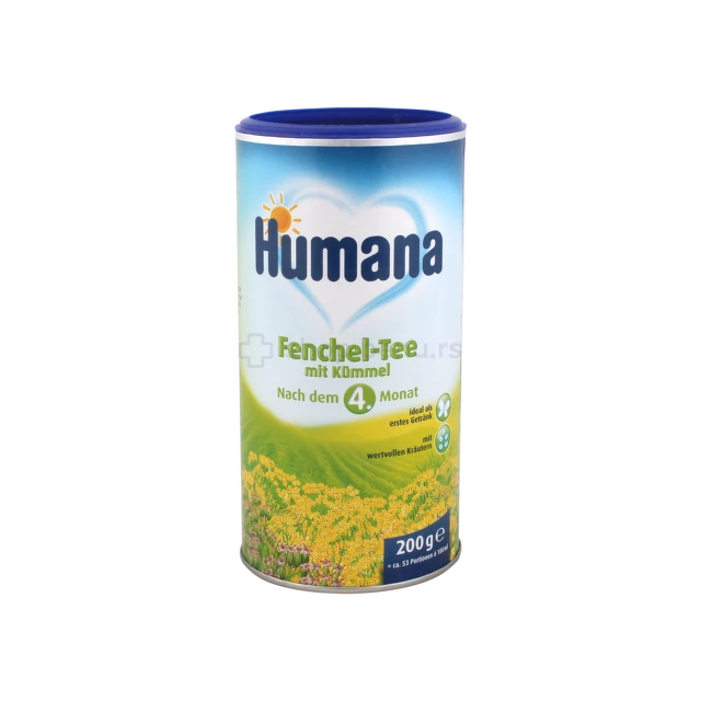 Humana čaj od komorača i kima, 200 g