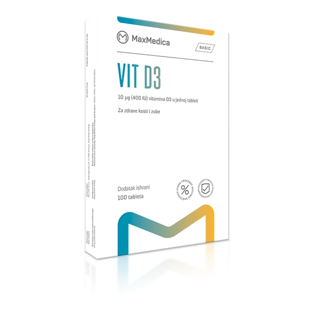 MaxMedica Vit D3 100 tableta
