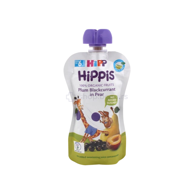 Hipp kašica kruška, šljiva i ribizla 100 g