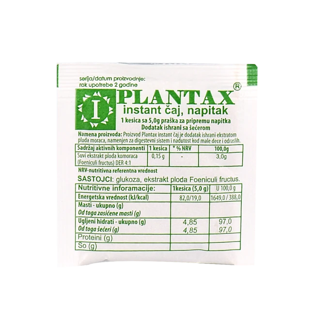 Čaj Plantax 5 g