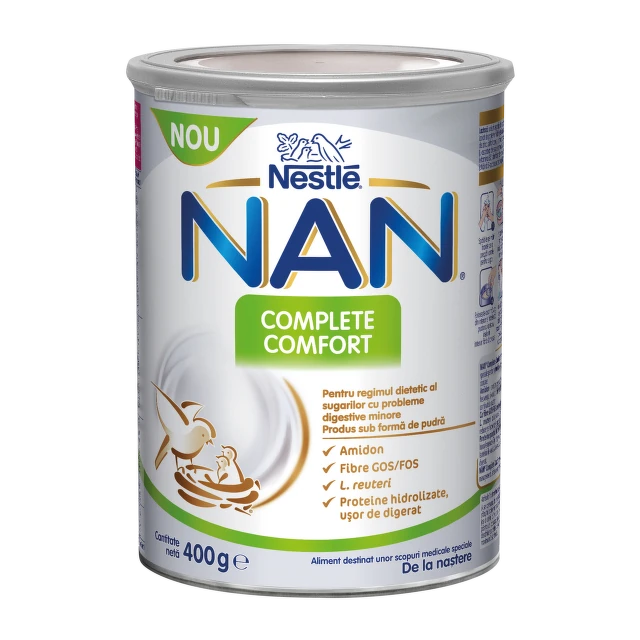 Nestlé NAN® Complete Comfort hrana za posebne medicinske namene, od rođenja nadalje, 400 g