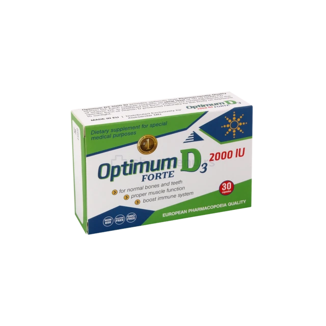 Optimum D3 Forte 30 kapsula