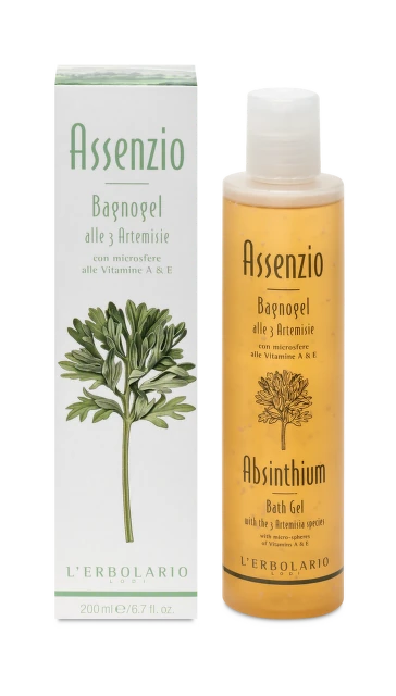 Lerbolario Assenzio gel za tuširanje 200 ml