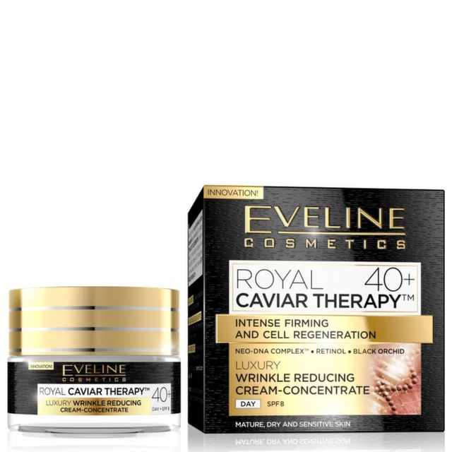 Eveline Royal Caviar Therapy Day Cream 40+  50ml
