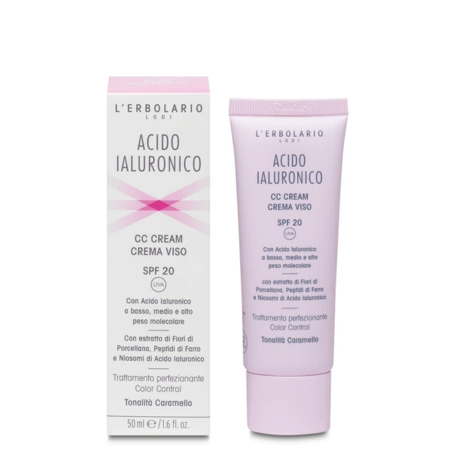 Lerbolario CC krema za lice - Karamel Acido Ialuronico 50 ml