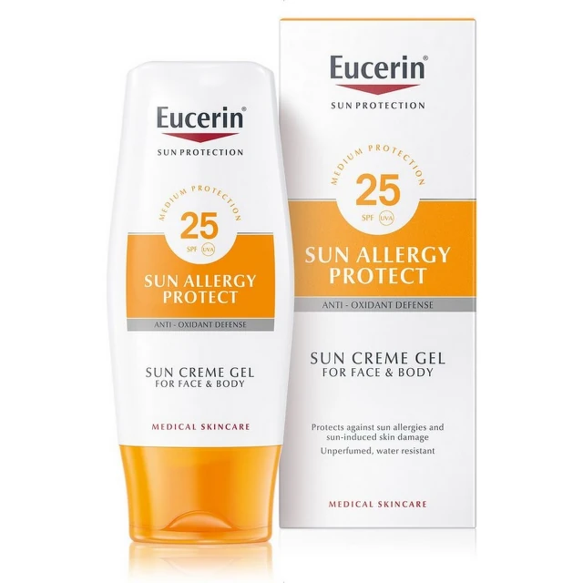 Eucerin Krem-Gel za zaštitu od sunca i od alergija SPF 25 150 ml