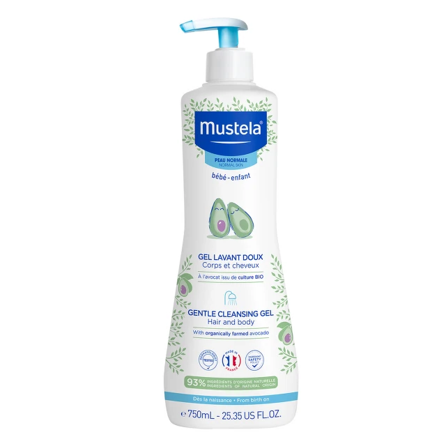 Mustela Blagi gel za kupanje, 750 ml
