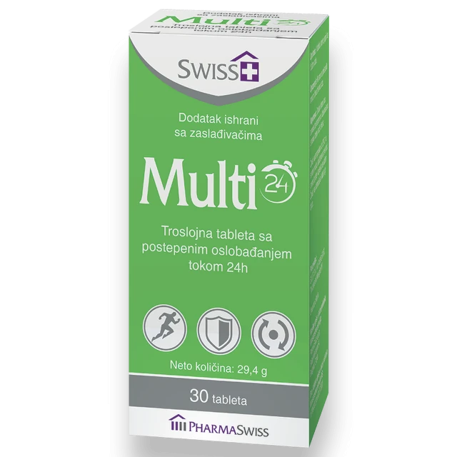 Swiss+Multi 24, 30 tableta