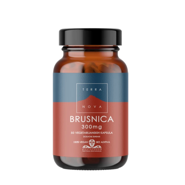 Terranova Brusnica 300 mg, 50 kapsula
