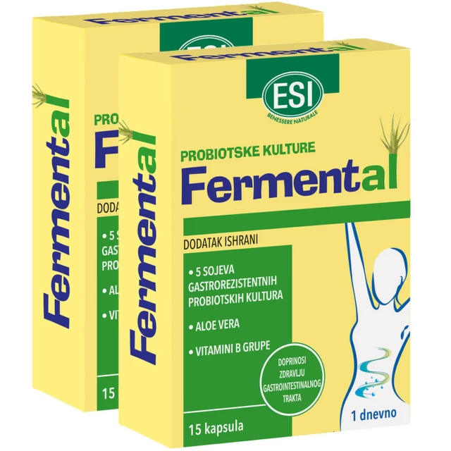 Fermental, 15 kapsula DUO PACK