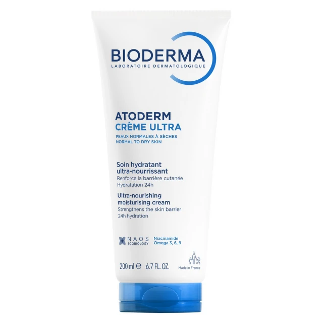 Bioderma Atoderm Crème Ultra, Ultrahranljiva, hidratantna krema za telo, 200ml