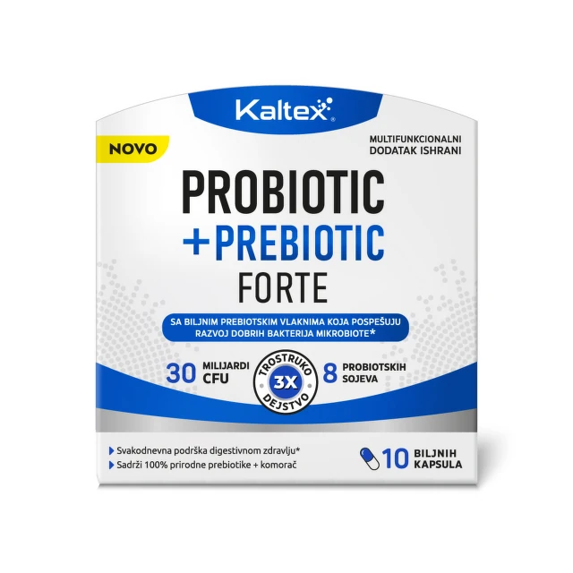 Kaltex Probiotic + Prebiotic forte, 10 kapsula