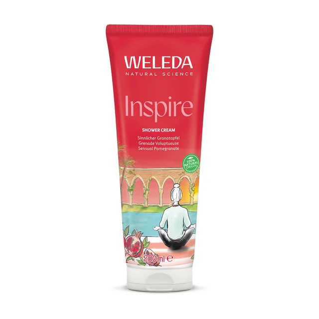 Weleda Inspire Nar Gel za tuširanje, 200 ml