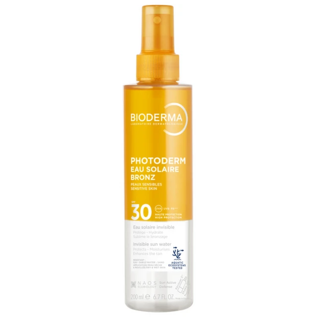 Bioderma Photoderm Eau Solaire Bronz SPF30, 200 ml