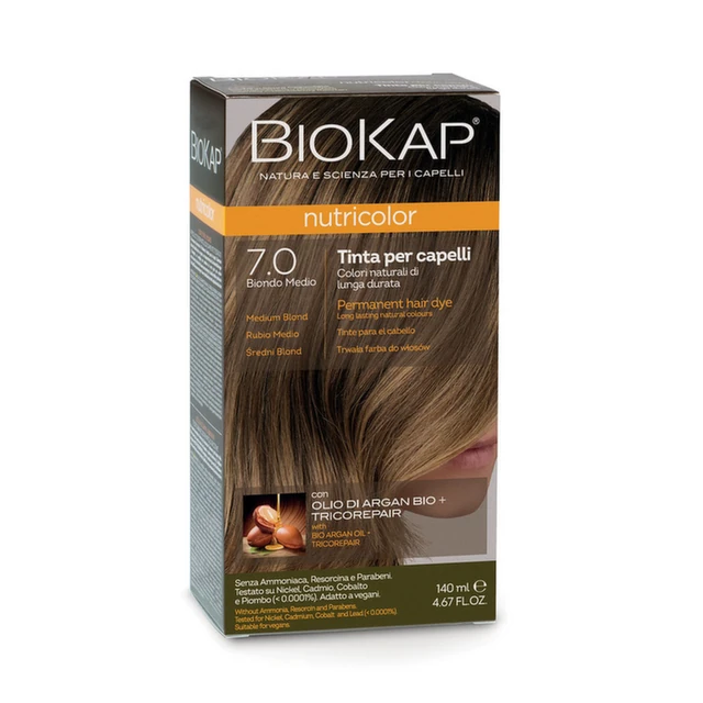 Biokap farba 7.0 140 ml