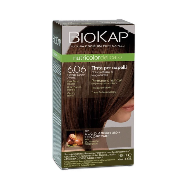 Biokap farba delicato 6.06 140 ml