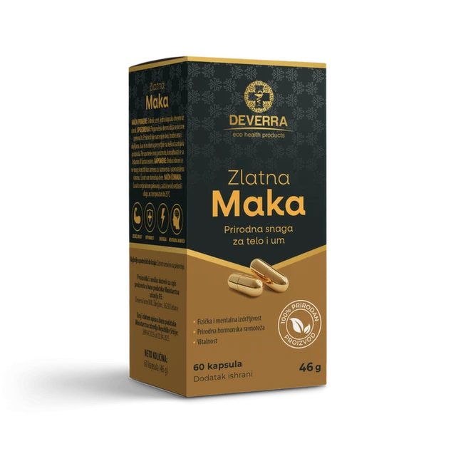 Zlatna maka, 60 kapsula