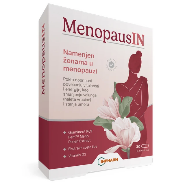 MenopausIN za menopauzu, 30 kapsula