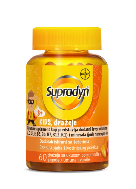 Supradyn Kids dražeje, 60 komada