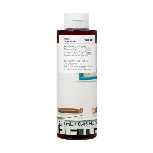 Korres Bergamot Pear Gel za tuširanje, 250 ml