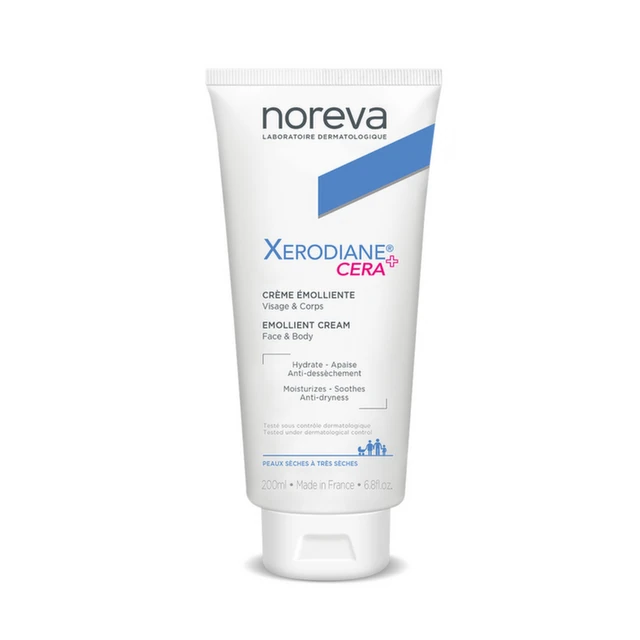Noreva Xerodiane CERA+ Emolijentna krema za lice i telo, 200 ml