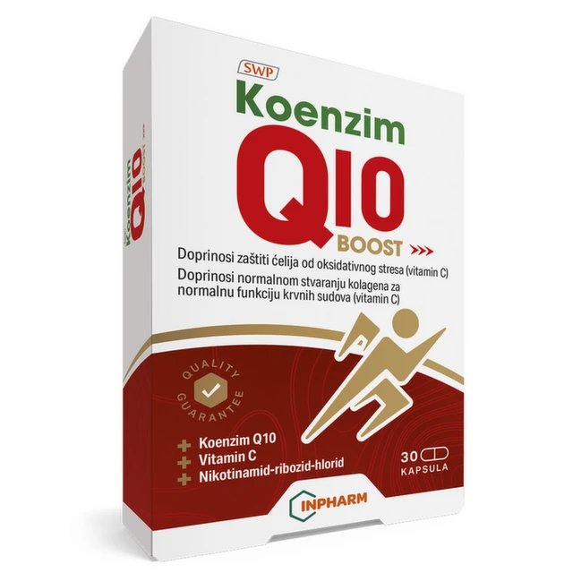 Koenzim Q10 Boost za srce i vitalnost, 30 kapsula