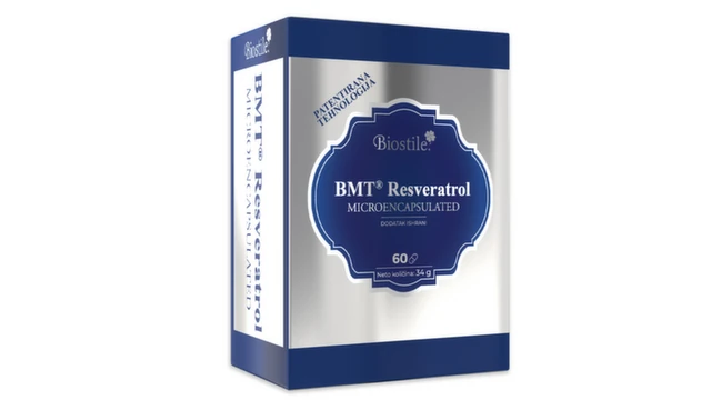 Biostile BMT Resveratrol, 60 kapsula