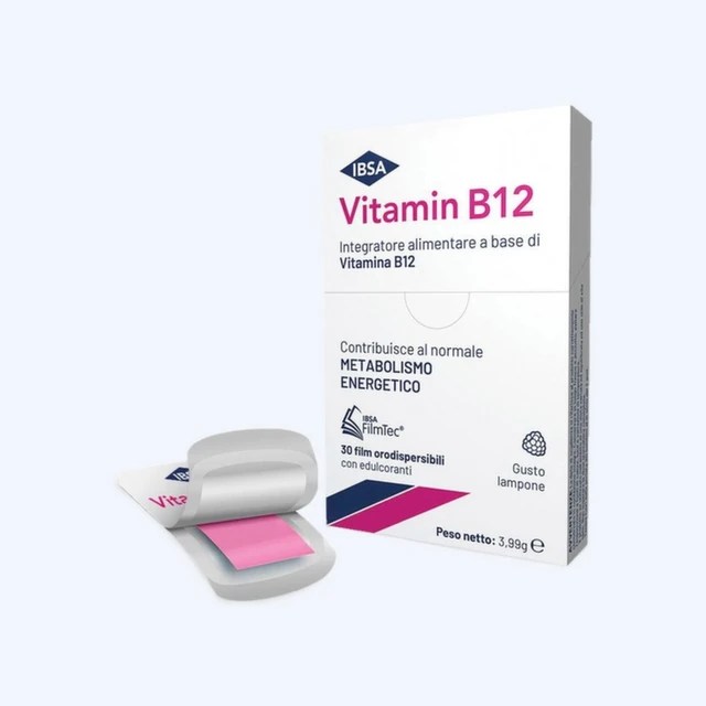 FilmTec Vitamin B12 IBSA, 30 orodisperzibilnih filmova