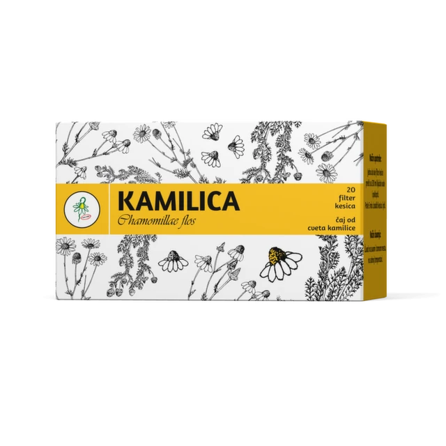 Filter čaj kamilica cvet, 20 kesica