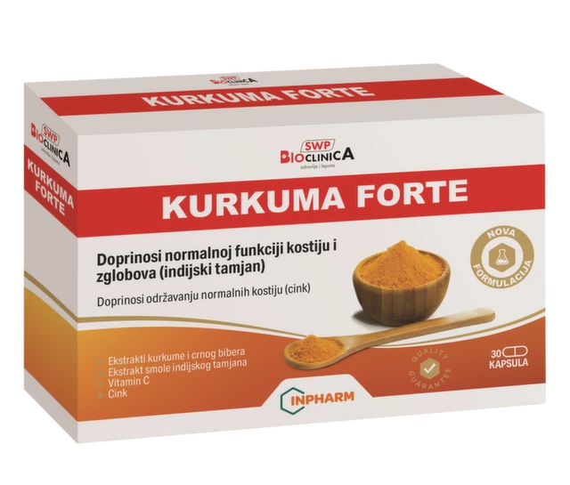 Kurkuma Forte, 30 kapsula
