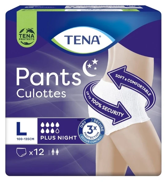 Tena Pants Plus Night Large,12 komada