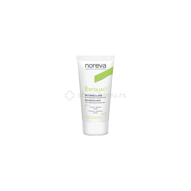 Noreva Exfoliac BB krema bež 30 ml