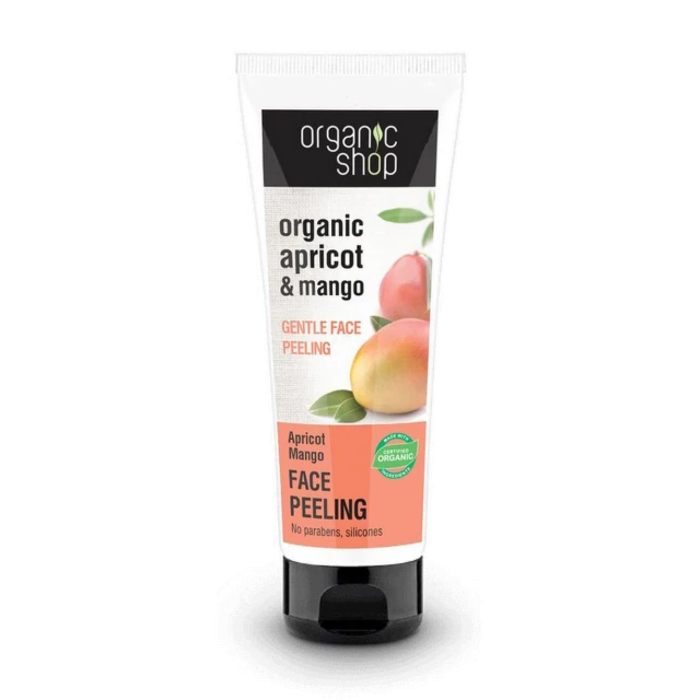 Organic Shop Gentle Face Peeling Apricot Mango 75 ml