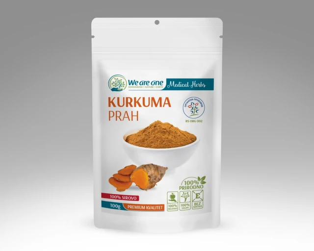 Wao Kurkuma prah organski 100g