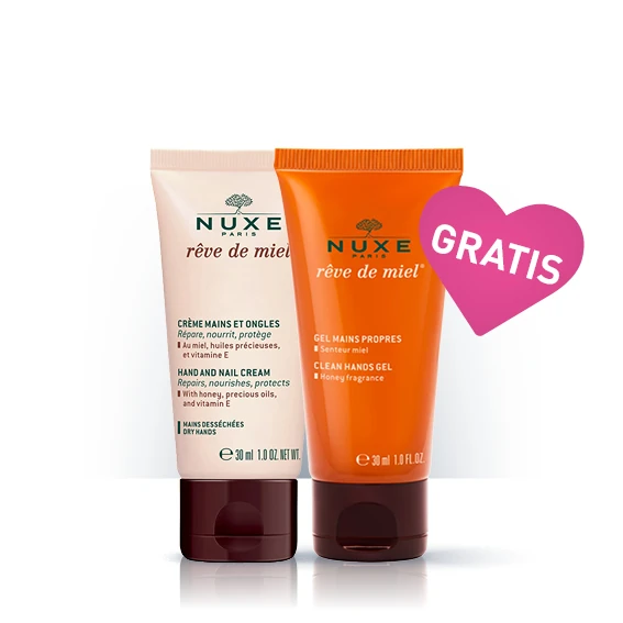 Nuxe Reve de Miel krema za ruke i nokte 30 ml + Gel za čišćenje ruku 30 ml