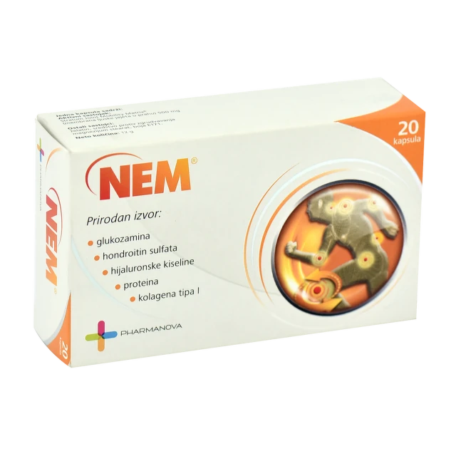 Nem 500 mg 20 kapsula