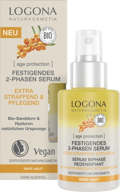 Logona Age Protection Dvofazni serum, 30 ml