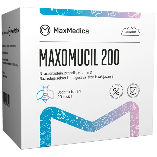 MaxMedica MaxoMucil 200 20 kesica