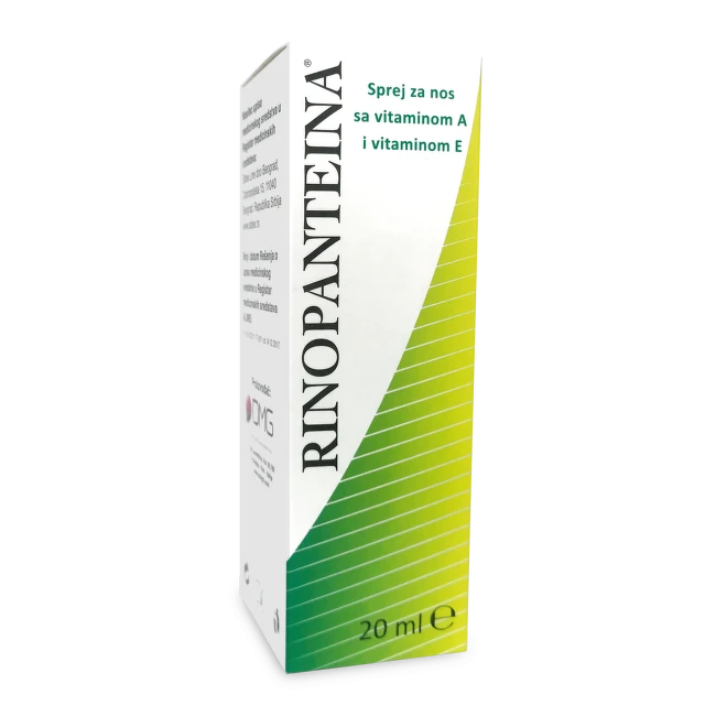 Rinopanteina sprej za nos sa vitaminom A i E