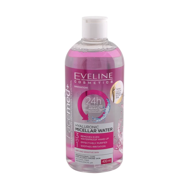 Eveline Facemed Hyalluronic Micellar Water 400ml