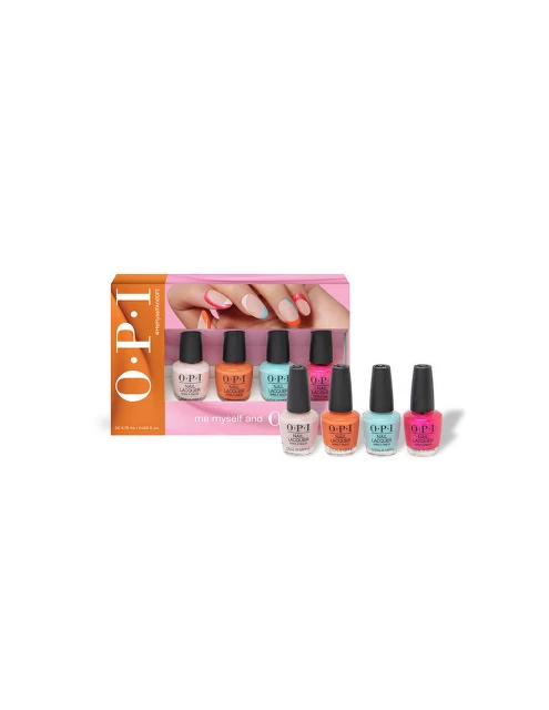 OPI Me, Myself and OPI Mini lakovi za nokte  4 x 3,75 ml