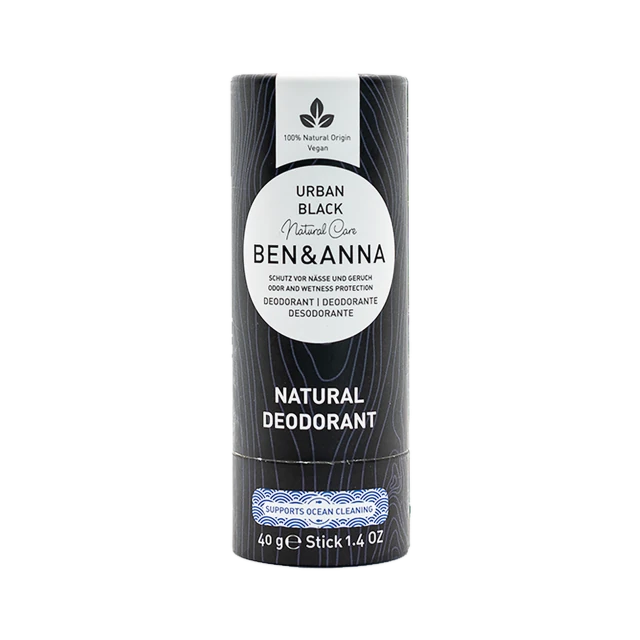BEN & ANNA Urban Black Prirodni dezodorans, 40 g