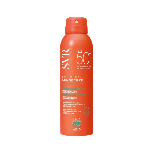 SVR Sun Secure Pucketavo mleko u spreju SPF50+, 200 ml