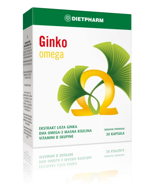 Dietpharm Ginko-Omega 30 kapsula