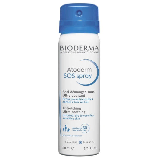 Bioderma Atoderm SOS Sprej protiv svraba kože, 50 ml