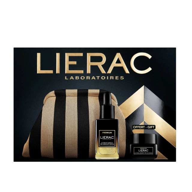 Lierac Set Premium Serum, 30 ml + Krema za zonu oko očiju, 20 ml + Poklon Torbica