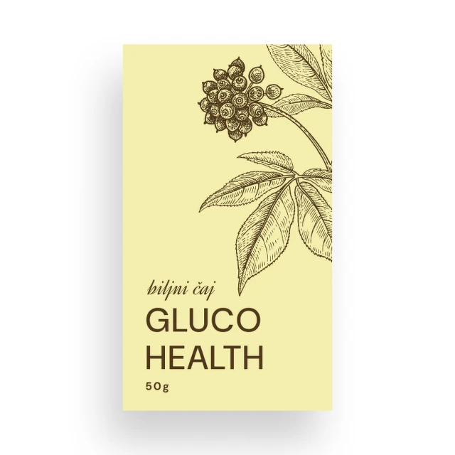Gluco Health Biljni čaj, 50 g