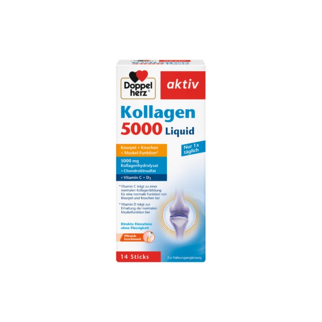 Doppelherz Aktiv Kolagen 5000 Liquid, 14 kesica