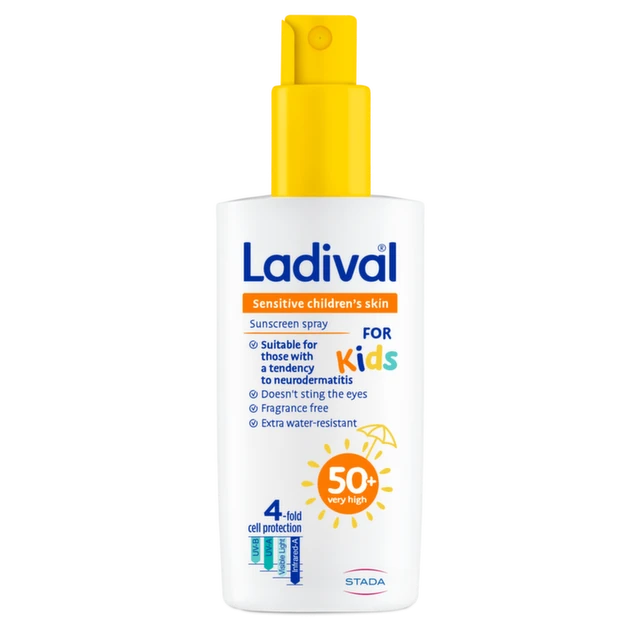 Ladival Sprej za zaštitu kože od sunca SPF 50+ za osetljivu kožu dece, 150 ml